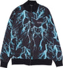 PHOBIA-Giacca-Tuta-Uomo-All-Over-Lightning-Sweatshirt-Black/lightblue-da-uomo