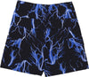 PHOBIA-Pantalone-Corto-Uomo-All-Over-Lightning-Cargo-Shorts-Black/blue-da-uomo