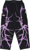 PHOBIA-Pantalone-Lungo-Uomo-Lateral-Lightning-Cargo-Pants-Black/purple-da-uomo