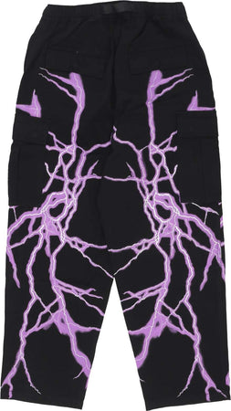 PHOBIA-Pantalone-Lungo-Uomo-Lateral-Lightning-Cargo-Pants-Black/purple-da-uomo