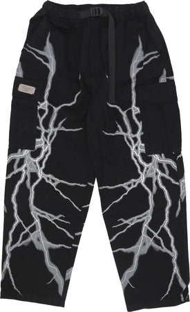 PHOBIA-Pantalone-Lungo-Uomo-Lateral-Lightning-Cargo-Pants-Black/white-da-uomo