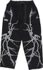 PHOBIA-Pantalone-Lungo-Uomo-Lateral-Lightning-Cargo-Pants-Black/white-da-uomo