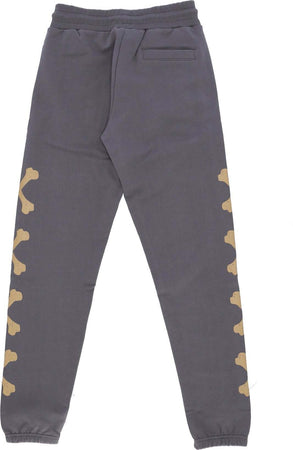 PHOBIA-Pantalone-Tuta-Leggero-Uomo-Cross-Bones-Pants-Grey/beige-da-uomo