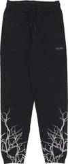 PHOBIA-Pantalone-Tuta-Leggero-Uomo-Embroidery-Lightning-Pants-Black/grey-da-uomo