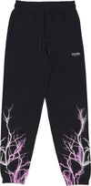 PHOBIA-Pantalone-Tuta-Leggero-Uomo-Lightning-Pant-Black/purple/grey-da-uomo