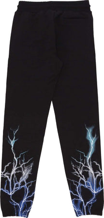 PHOBIA-Pantalone-Tuta-Leggero-Uomo-Lightning-Pants-Black/blue/grey-da-uomo