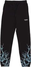PHOBIA-Pantalone-Tuta-Leggero-Uomo-Lightning-Pants-Black/lightblue-da-uomo