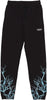 PHOBIA-Pantalone-Tuta-Leggero-Uomo-Lightning-Pants-Black/lightblue-da-uomo