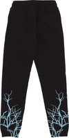 PHOBIA-Pantalone-Tuta-Leggero-Uomo-Lightning-Pants-Black/lightblue-da-uomo