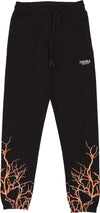 PHOBIA-Pantalone-Tuta-Leggero-Uomo-Lightning-Pants-Black/orange-da-uomo
