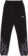 PHOBIA-Pantalone-Tuta-Leggero-Uomo-Lightning-Pants-Black/purple-da-uomo