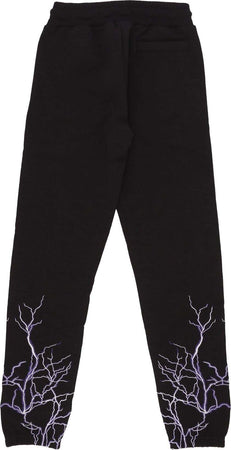 PHOBIA-Pantalone-Tuta-Leggero-Uomo-Lightning-Pants-Black/purple-da-uomo
