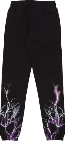 PHOBIA-Pantalone-Tuta-Leggero-Uomo-Lightning-Pants-Black/purple/grey/fuchsia-da-uomo