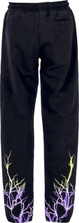 PHOBIA-Pantalone-Tuta-Leggero-Uomo-Lightning-Pants-Black/purple/yellow-da-uomo