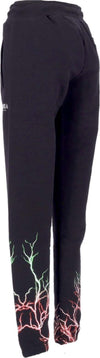 PHOBIA-Pantalone-Tuta-Leggero-Uomo-Lightning-Pants-Black/red/green-da-uomo