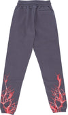 PHOBIA-Pantalone-Tuta-Leggero-Uomo-Lightning-Pants-Grey/red-da-uomo