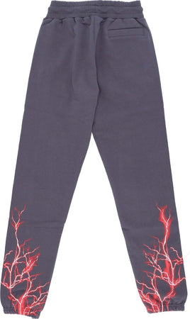PHOBIA-Pantalone-Tuta-Leggero-Uomo-Lightning-Pants-Grey/red-da-uomo