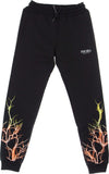 PHOBIA-Pantalone-Tuta-Leggero-Uomo-Orange-Yellow-Lightning-Pants-Black/orange/yellow-da-uomo