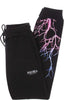 PHOBIA-Pantalone-Tuta-Leggero-Uomo-Pink-Light-Blue-Lightning-Pants-Black/pink/light-Blue-da-uomo