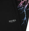 PHOBIA-Pantalone-Tuta-Leggero-Uomo-Pink-Light-Blue-Lightning-Pants-Black/pink/light-Blue-da-uomo