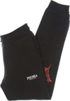 PHOBIA-Pantalone-Tuta-Leggero-Uomo-Red-Cobweb-Print-Pants-Black/red-da-uomo