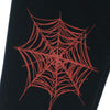 PHOBIA-Pantalone-Tuta-Leggero-Uomo-Red-Cobweb-Print-Pants-Black/red-da-uomo