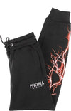 PHOBIA-Pantalone-Tuta-Leggero-Uomo-Red-Lightning-Pants-Black/red-da-uomo