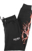 PHOBIA-Pantalone-Tuta-Leggero-Uomo-Red-Lightning-Pants-Black/red-da-uomo
