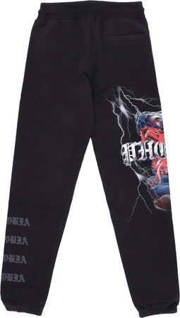 PHOBIA-Pantalone-Tuta-Leggero-Uomo-Snake-Pants-Black-da-uomo