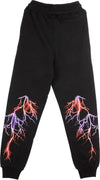 PHOBIA-Pantalone-Tuta-Leggero-Uomo-Violet-Lightning-Pants-Black/violet-da-uomo