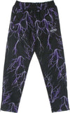 PHOBIA-Pantalone-Tuta-Uomo-All-Over-Print-Lightning-Pants-Black/purple-da-uomo