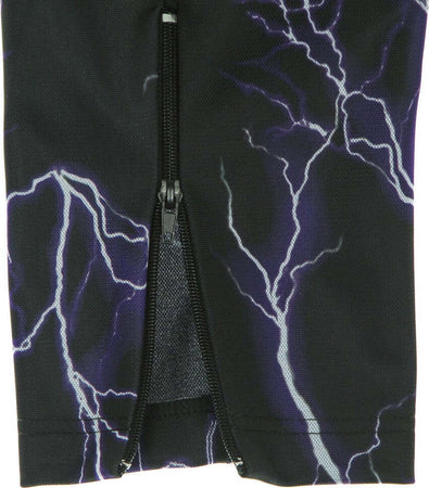 PHOBIA-Pantalone-Tuta-Uomo-All-Over-Print-Lightning-Pants-Black/purple-da-uomo