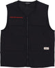 PHOBIA-Smanicato-Uomo-Screaming-Skull-Print-Worker-Gilet-Black-da-uomo
