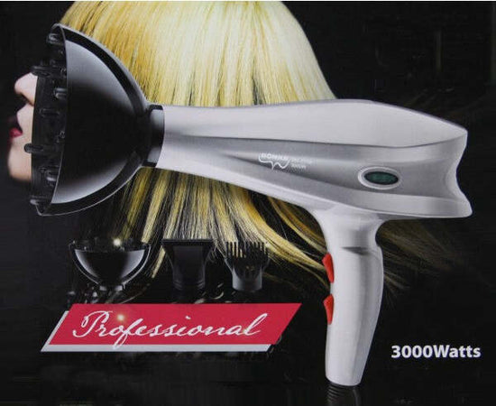Phon-Professionale-3000w-Asciugacapelli-Triplo-Diffusore-E-Pettine-Sonar-Sn7719