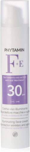Phytamin Crema Viso Illuminante Spf 30. Vebix 50ml foto-protettore anti-macchie e anti-rughe Phytamin Vebix