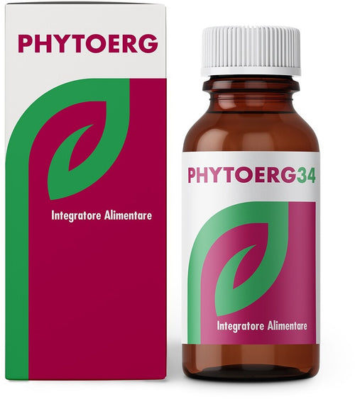 PHYTOERG 34 integratore alimentare fitopreparato Gocce 50 ml