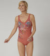 Triumph Costume Intero da Donna Botanical Leaf OP 02 21 10207932 S76 - Passarelli Biancheria