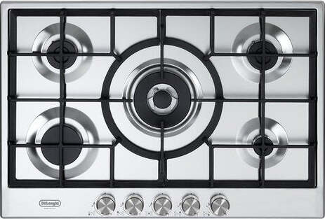 Piano-cottura-gas-De-Longhi-LIFE-Nsl-575-X-Inox