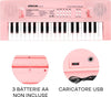 Pianoforte-Tastiera-37-Tasti-Portatile-con-Microfono-Gioco-Giocattolo-Educativo