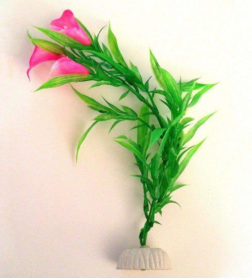 Pianta 25 Cm Piantina Artificiale Per Acquario Piante Finte Plastica Fiore Rosa Prodotti per animali > Prodotti per Acquari > Decorazioni Acquario Trade Shop italia - Napoli, Commerciovirtuoso.it