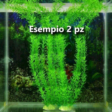 Pianta 30 Cm Piantina Artificiale Per Acquario Piante Finte Plastica Color Verde Prodotti per animali > Prodotti per Acquari > Decorazioni Acquario Trade Shop italia - Napoli, Commerciovirtuoso.it