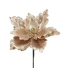 Pianta Magnolia decorazione Oro con Glitter natalizia ramo decorativo per arredamento Ø 24 cm
