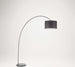 Piantana-Ad-Arco-In-Metallo-Contemporanea-Callisto-Nero-1-Luce-E27