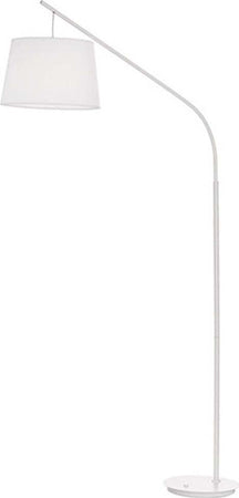 Piantana-arco-Ideal-Lux-DADDY-PT1-110356-110363-E27-LED-PVC-tessuto-metallo-lampada-terra-moderna