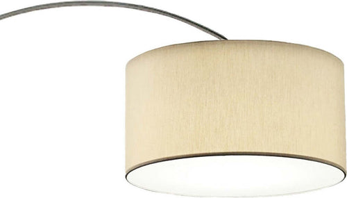 Piantana-arco-Illuminando-CILINDRO-BOING-P-43-E27-LED-tessuto-lampada-terra-braccio-classica-moderna