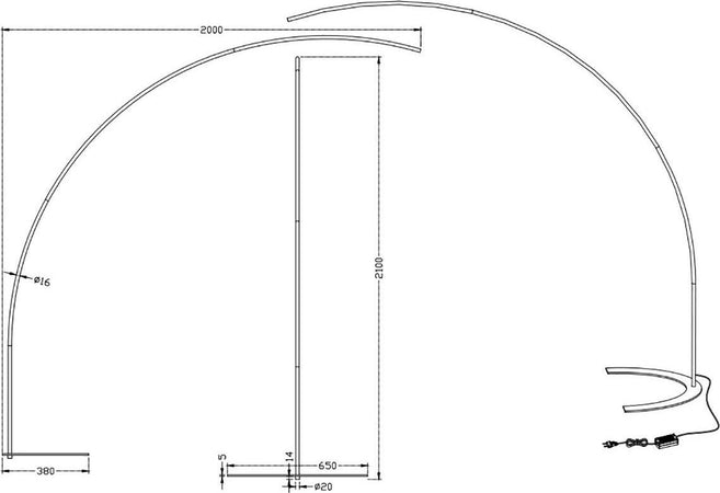 Piantana-arco-Trio-Lighting-TR-SHANGHAI-18W-LED-1800LM-3000°K-dimmerabile-lampada-terra-braccio-moderna-interno