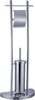 Piantana Bagno Portarotolo Portascopino Acciaio Cromato Da Terra Wc Altezza 84cm Set da Bagno Trade Shop italia - Napoli, Commerciovirtuoso.it