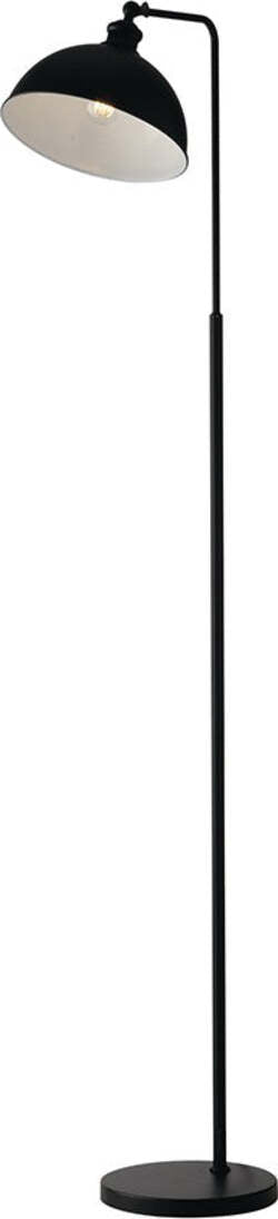 Piantana Charleston Nera 1Xe27 40X165Cm Illuminazione/Illuminazione per interni/Lampade/Lampade da terra Led Mall Home - Napoli, Commerciovirtuoso.it