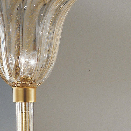 Piantana-classica-Due-P-illuminazione-2326-P-E27-LED-vetro-soffiato-lampada-terra