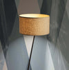 Piantana-classica-Illuminando-COMODA-TE-LED-lampada-terra-legno-paralume-orientabile-tessuto-sabbia-cilindro-interno-E27